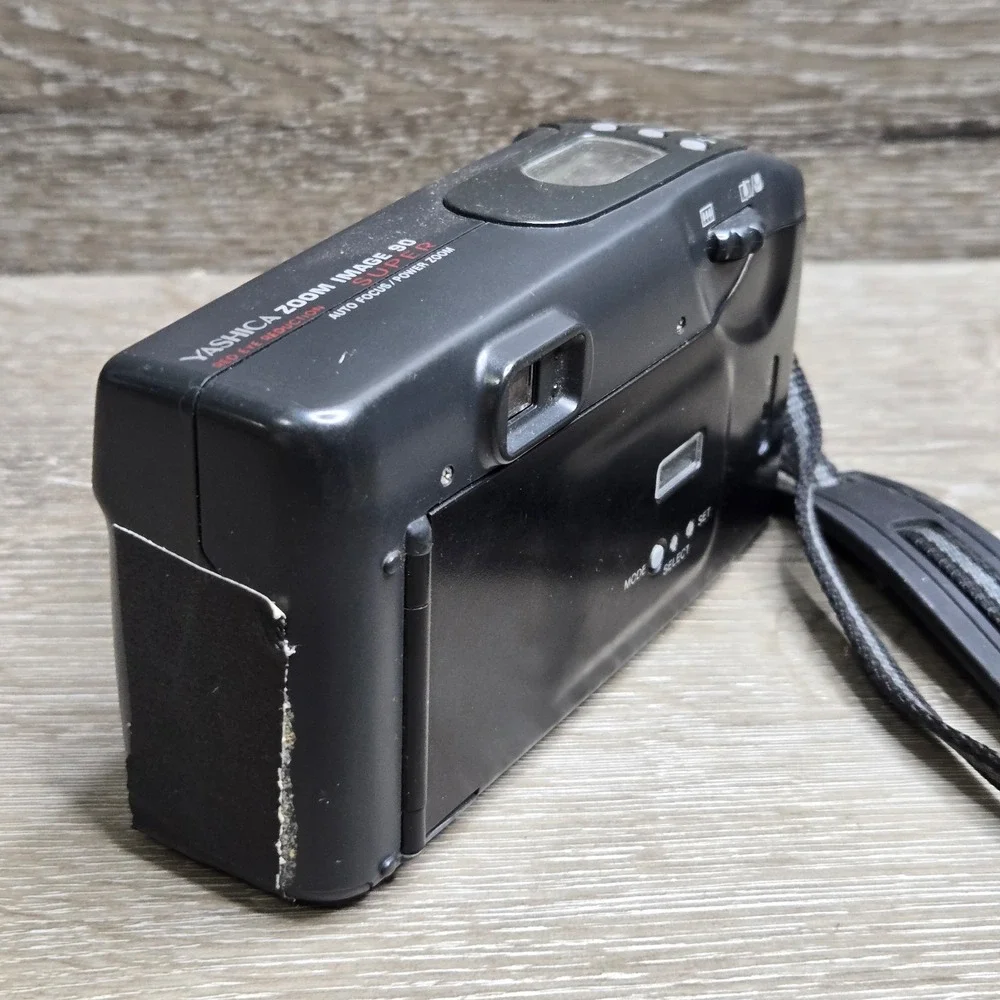 Yashica Zoom Image 90 Super f=38-90mm 1:3.5-7.8 Point Shoot Camera Tested + Batt